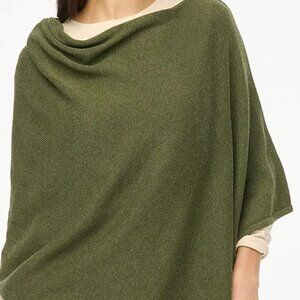 J.Crew Cashmere Blend Poncho Sweater